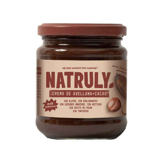 Crema spalmabile al cacao e nocciole Natruly - Vettovaglia.com