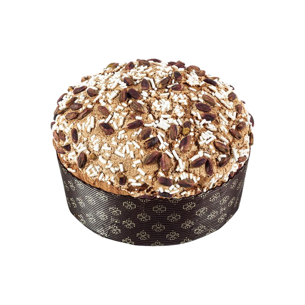 Panettone with Sicilian Pistachio, Pineapple and Apricot - Les Fruits Vincente