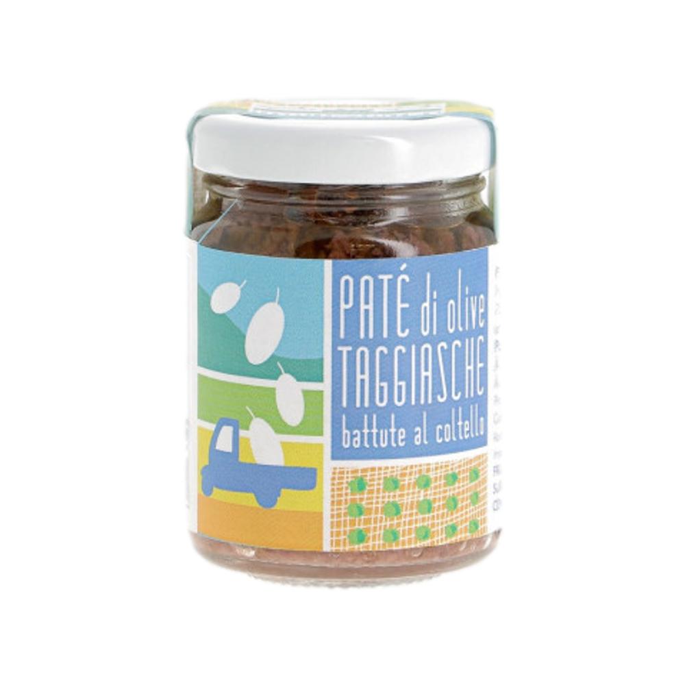 Tapenade of Taggiasca olives chopped with a knife La Baita & Galleano