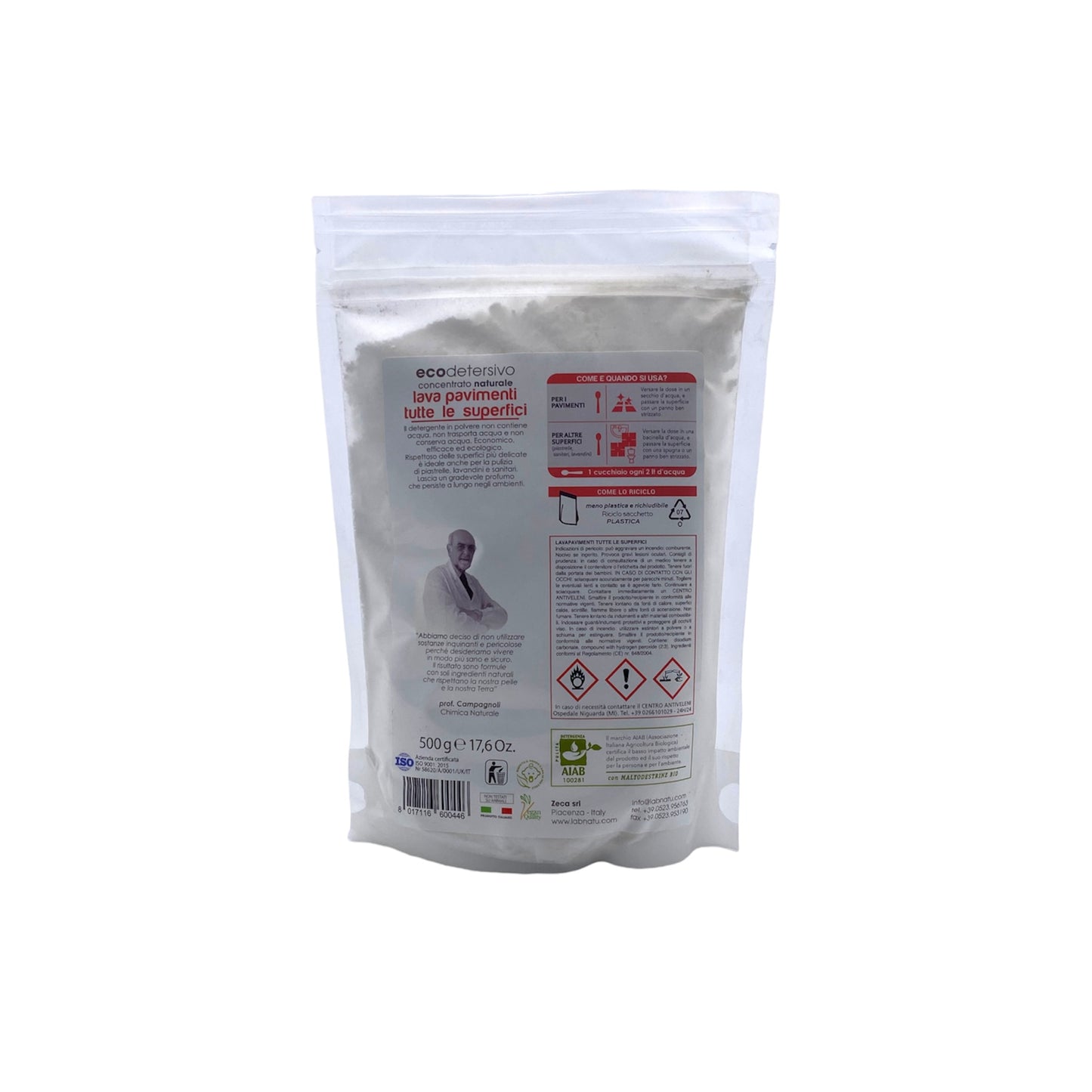 Lava pavimenti tutte le superfici Lab Natù 500g - Vettovaglia.com