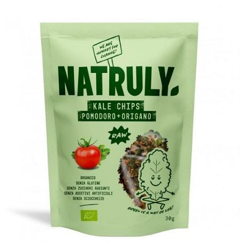 Kale chips pomodoro e origano Natruly - Vettovaglia.com