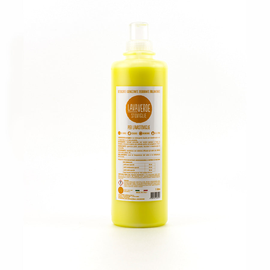 Stoviglie Lavaverde Detergente Igienizzante Deodorante Brillantante - Vettovaglia.com