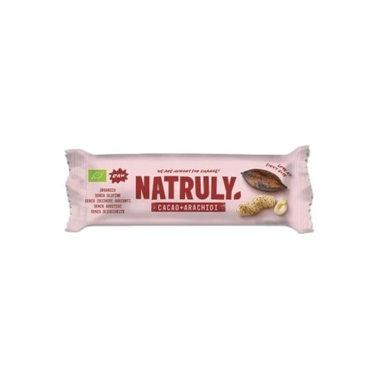 Barretta energetica al cacao e arachidi Natruly - Vettovaglia.com