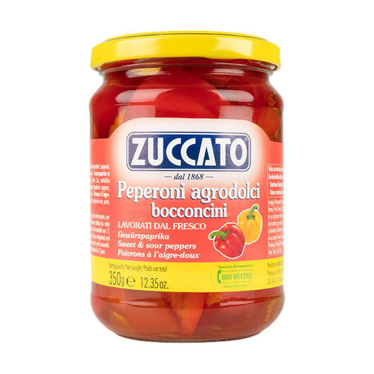 Peperoni Agrodolce in bocconcino Zuccato - Vettovaglia.com